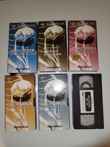 Vhs gol parade videocassette - 6,