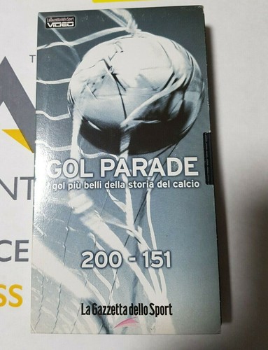 Vhs cartonata gol parade 200 - vhs,