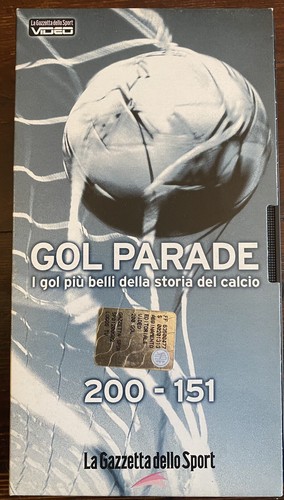 Vhs videocassetta gol parade - gol, parade-i